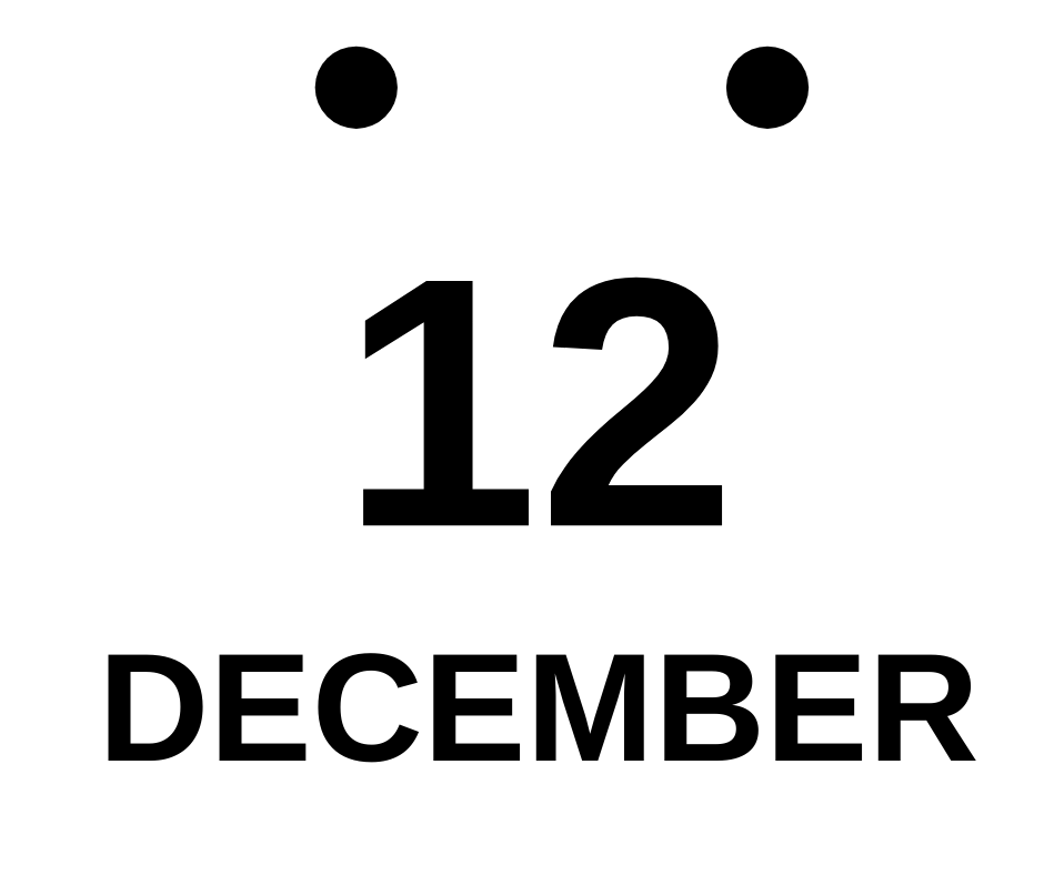 12 december